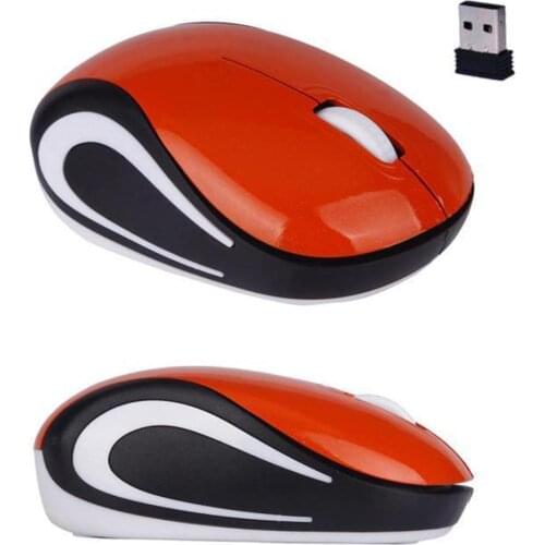 Mini USB Wireless mouse 800-1600 DPI Adjustable Receiver Optical Computer Mouse 2.4GHz Ergonomic Mice For Laptop PC Mouse 2020