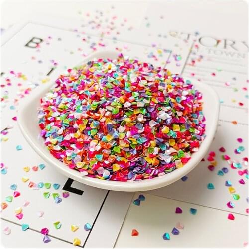 20g 3mm Diamond Nail Glitter Flakes Golden Shining Sequin For Nail Art Paillette 3d Diy Nail Art Decorations