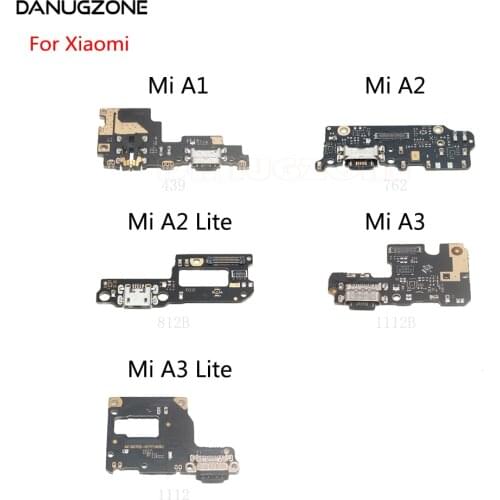 USB Charging Dock Port Socket Jack Plug Connector Charge Board Flex Cable For Xiaomi Mi A1 A2 A3 Lite