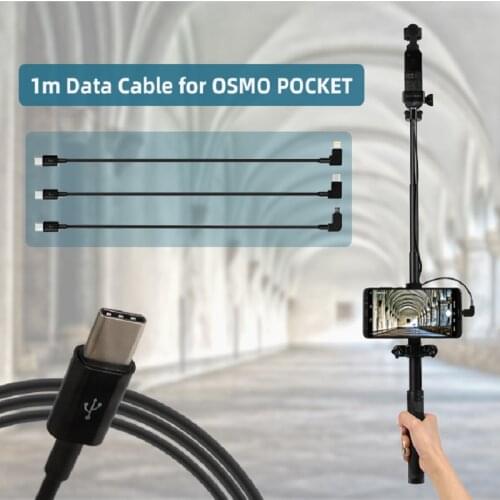 1M OTG Data Cable for DJI Mavic Mini 2 Pro Air Spark Mavic 2 Zoom Drone IOS type-C Micro-USB Adapter Wire Connector Tablet Phone
