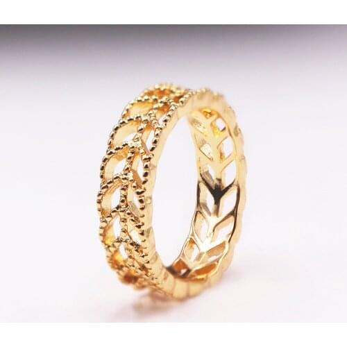 Top Quality Unique Design Arrow Head Unlimited Connection Pattern Copper Ring For Woman 2 Colors Lady Rings Wholesale