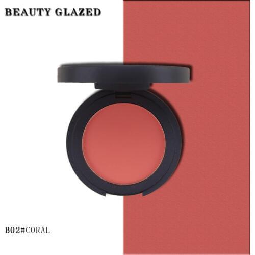 Beauty Glazed Natural Long Lasting Whitening Concealer Foundation Pearlescent Matte Oil Control Blush Rouge Powder Cake NEW