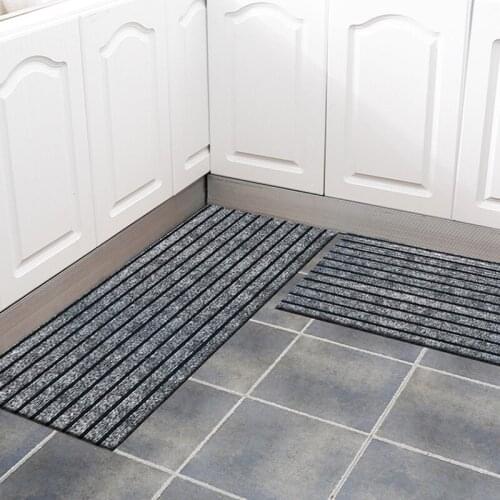 Kitchen Floor Mat Anti Slip Mat Oil Proof Waterproof Carpet Household Door Entry Mat Door Mat Water Absorbent Foot Mat Carpet