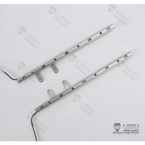 LESU 127MM Side Skirt LED Lamp Marker Light for 1/14 RC TAMIYA Tractor Truck DIY Model Car