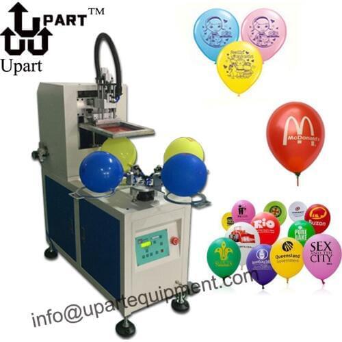 Latex balloon screen printer machine