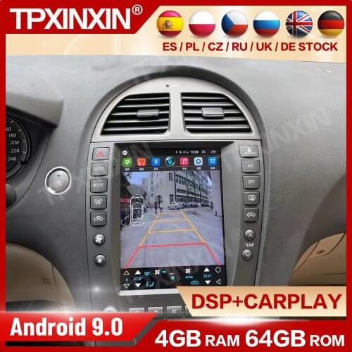 Tesla Screen Carplay Android Multimedia Stereo For Lexus ES 2006 2007 2008 2009 2010 2011 2012 GPS Navi Radio Receiver Head Unit