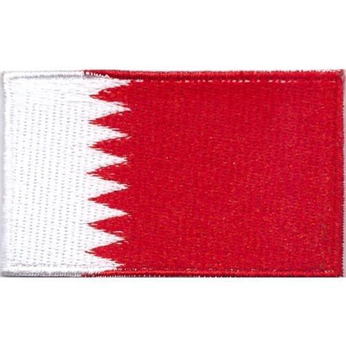 New Products Kingdom of Bahrain patchwork fabric badge pants or bag decals decorative collage embroidery Iron-On