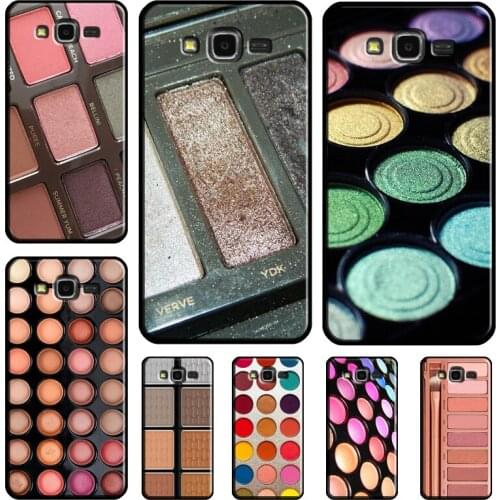 Makeup Eyeshadow Palette Soft Case For Samsung Galaxy A7 A9 A6 A8 Plus A3 A5 2017 2016 J6 J3 J4 J5 J7 J2 Core 2018