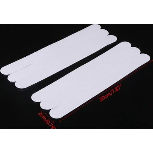 6pcs 20x2cm Anti Non Slip Bath Mat Grip Stickers Shower Strips Flooring Safety Tape Pad Bathroom 667A