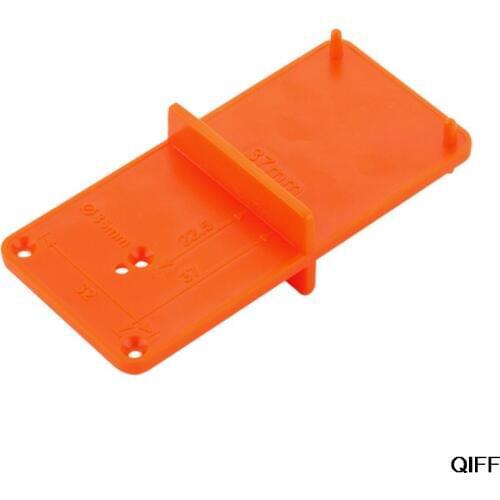 Drop Ship&Wholesale 35mm 40mm Hinge Hole Drilling Guide Locator Hole Opener template Door DIY Tool For Woodworking tool June 25