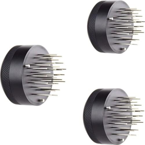 Coffee Powder Looser Loose Powder Needle Black Stainless Steel Coffee Powder Disperser Coffee Utensil