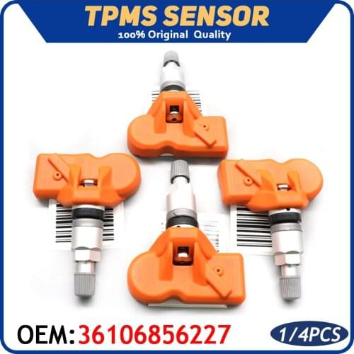 Car TPMS Tire Pressure Monitoring System Sensor 36106856227 For BMW X1 X4 Z4 M3 M5 M6 640i 650i Mini Cooper Countryman 433MHz