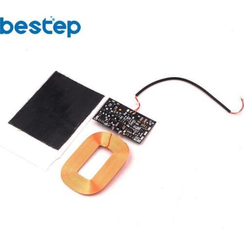 DIY Qi Standard Wireless Charging Coil Receiver Module Circuit Board DIY Coil For Phone For Battery 5V 1A Fast Quick Charger