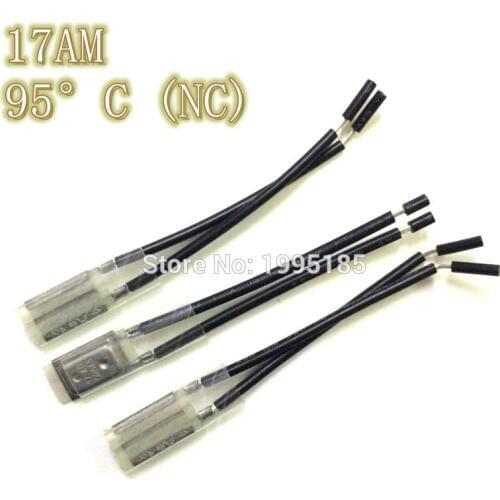 17AM Motor Thermal Protection Device 17AM026A5 95 Degree Normally Closed (NC) Thermostat KLIXON Temperature Control Switch