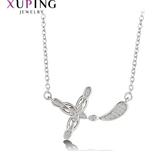 Xuping Popular Cross Pattern Pendant With Synthetic Cubic Zirconia Jewelry for Women Gift A00612060