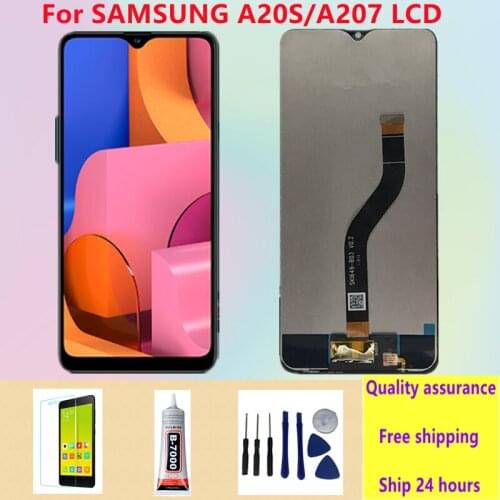Original for SAMSUNG Galaxy A20s A207 A207F A2070 LCD Display Touch Screen Digitizer Assembly For Samsung A20S