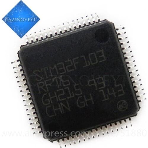 1pcs/lot STM32F103RFT6 STM32F103RGT6 STM32F103RF STM32F103RG 32F103RG 32F103RF QFP-64 In Stock