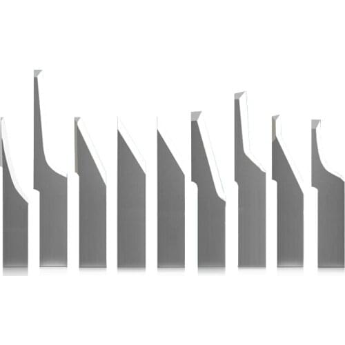 10PCS AOKE IECHO JINGWEI CNC Vibrating Knife Oscillating Fabric Pneumatic Leather Foma PVC PU Rubber Drag Dragging Cutting Tool