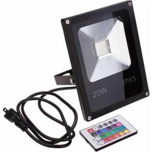 6pcs Led Street Floodlight RGB 10W 20W 30W 50W Outdoor Led Spotlight Waterproof Light IP65 AC85-265V Led flood Light Led Lamp