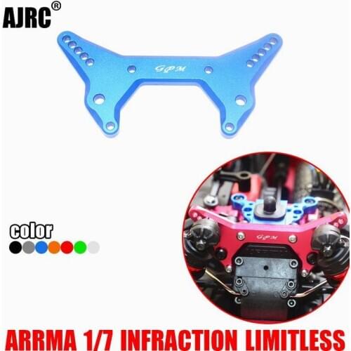 ARRMA 1/7 LIMITLESS ALLROAD INFACTION ARA109001 aluminum alloy front shock absorber plate-front shock absorber bracket ARA320513