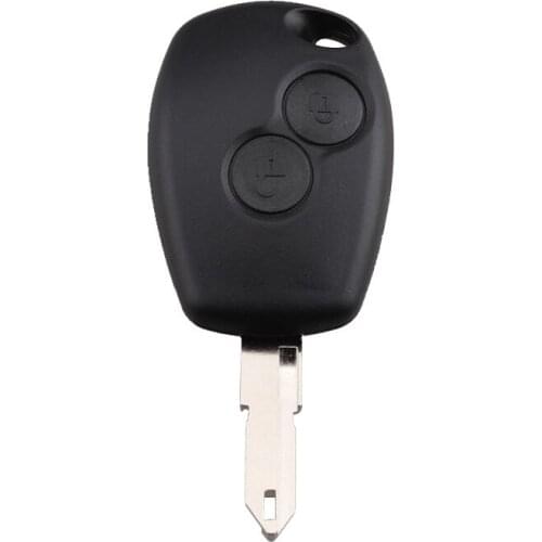 RIOOAK 2 Buttons Repair Remote Key Case fob Shell for RENAULT Clio 3 Twingo DACIA Logan Sandero VV Modus with NE73 or VAC102