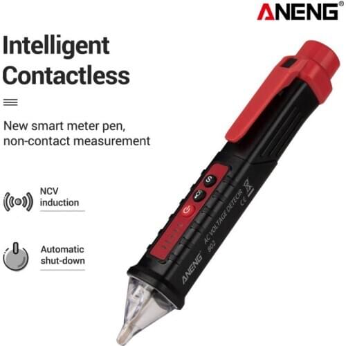 Digital AC 12V-1000V Voltage Detectors Multi-functiona Smart Non-Contact Tester Pen Meter Current Electric Sensor Test Pencils