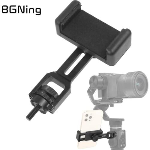 BGNing Mobile Phone Securing Clip Bracket Mount for Feiyu G6 G6 Plus SPG2 Phone Clip Holder Handheld Gimbal Extension Phone Clip
