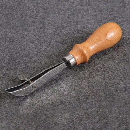 1PC Leather Tools Adjustable Outside Edge Creaser Leather Craft Tools Diy Handmade Edge Creaser Leathercraft Working Tool