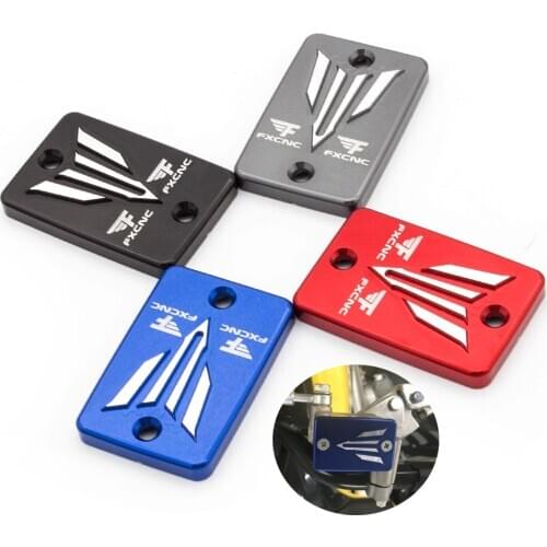 Front Fluid Reservoir Caps Brake Master Cylinder Cap Cover For Yamaha YFM700R YFM 700R Raptor 700 2008-2018 2009 2010 2011 2012