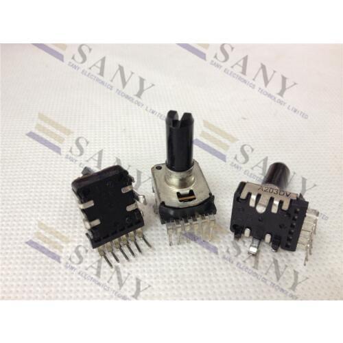 [LAN] Japanese original Empire NOBLE RK11-A203 A20K 25MM handle 6 feet Potentiometer switch--10PCS/LOT