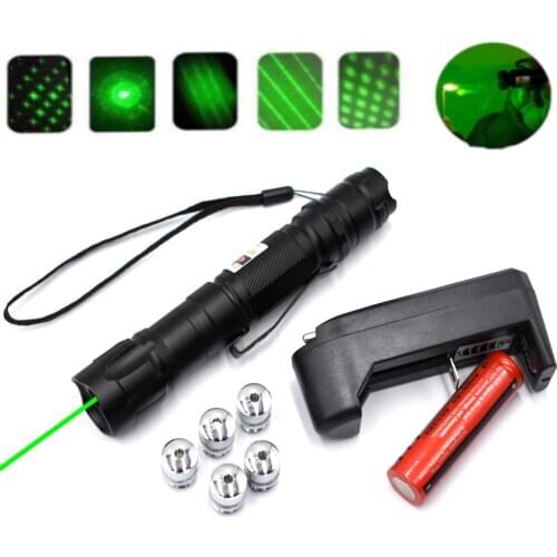 High Power Green Laser Sight Pointer 5MW 532nm Green Dot Laser Light Pen Powerful Laser Device tactical Hunting Laser Pen