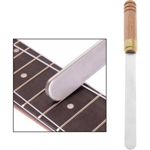 Guitar Double Edge Fret File Fretboard Fingerboard Frets Leveling Grinding Maintenance Accessory Set for Bass Guitar