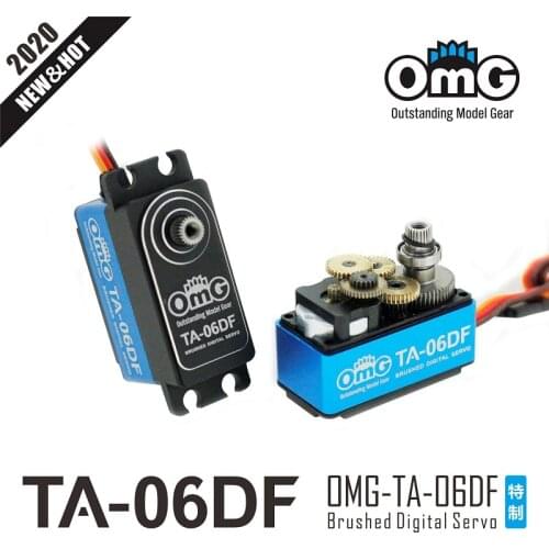 OmG TA-06DF CNC Full Metal Motor High Voltage Servo fit for in TAMIYA rc car
