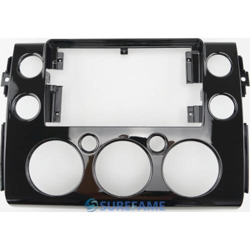 9 inch Car Fascia Radio Panel for TOYOTA FJ CRUISER 2006+ Dash Kit Install Facia Console Bezel Adapter 9inch Plate Trim Cover