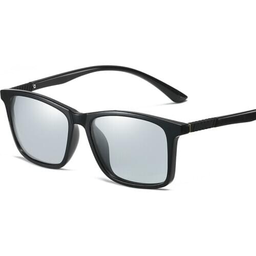 Polarized Photochromic Outdoor Sports Driving Sunglasses AntiGlare Eyewear Ultra-Light Sun Glasses