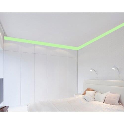 Clear Self-adhesive Luminous Tape Strip Glow In The Dark Green Home Decor Used on Concrete Floors Stair Treads Risers