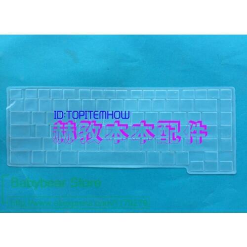 Silicone Keyboard Cover Skin Protector For Toshiba L650 L650D L750 X505 C655 L750D Transparent Clear