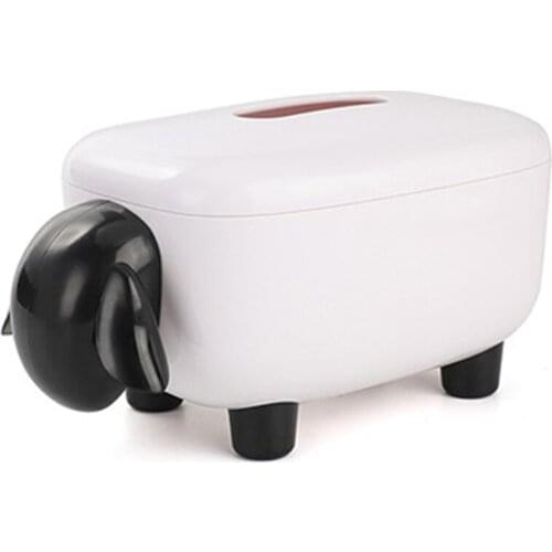 Sheep Model Tissue Box Home Decoration Accessories Dining Room Bedroom Living Room Kitchen Decoration