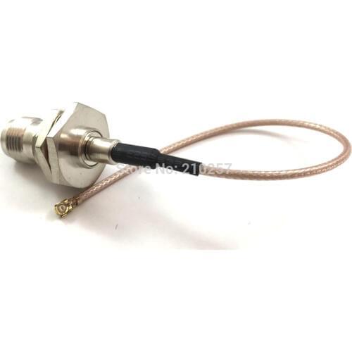10PCS Tnc Antenna Cable Female to Ufl/ipx Connector RG178 15CM Cable