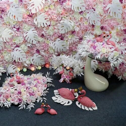 2pcs Creative Decoration Home Decoration Ins Girl Powder Gift Birthday box Garland room decoration Flamingo cristmas decoration