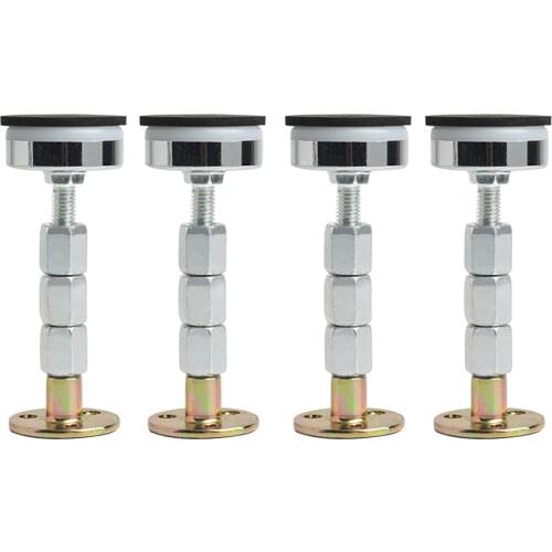 4pcs Telescopic Adjustable Support Room Anti Vibration Stopper Fixer Sofa Quiet Bed Frame Anti-shake Tool Cabinet Wall Cupboard