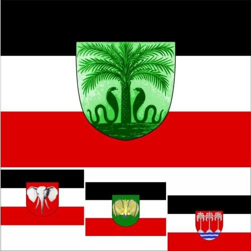 German Colonial Empire (1884–1918) Flag 3X5FT 100D Polyester Double Stitched High Quality Banner
