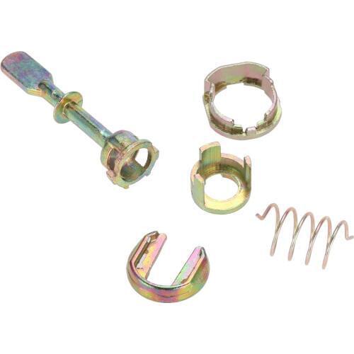 KKMOON Front Left & Right Side Door Lock Repair Kit Fix Replacement Parts for VW POLO 6N 9N