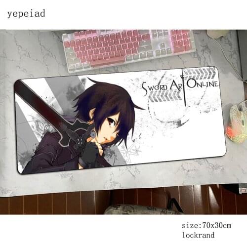 Sword Art Online mouse pad 700x400mm gaming mousepad anime Birthday office notbook desk mat present padmouse games pc gamer mats