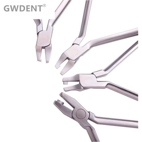 DENTAL ORTHODONTIC RETAINER BRACE CLEAR ALIGNER PLIERS SET OF 4 PCS