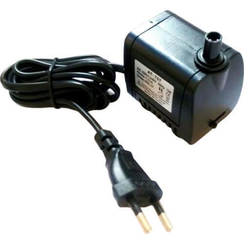 NEW Pumps Submersible Water Pump Hydroponic for Aquarium Rockery Fountain Fish Pond Tank 220 - 240V 50Hz 400L/H 7W EU PLUG