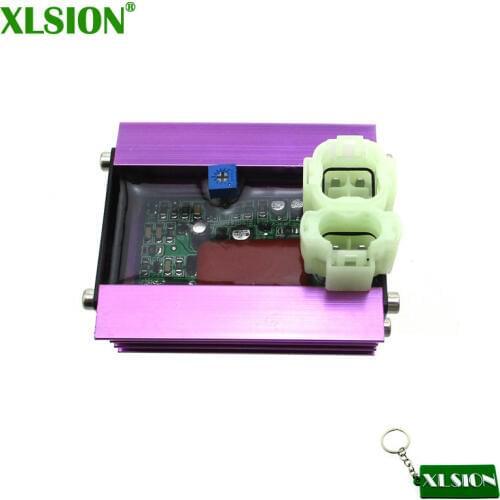 XLSION Adjustable Racing Ignition AC CDI Box Fit GY6 50cc 125cc 150cc Engine Moped Scooter ATV Quad Motorcycle Motocross