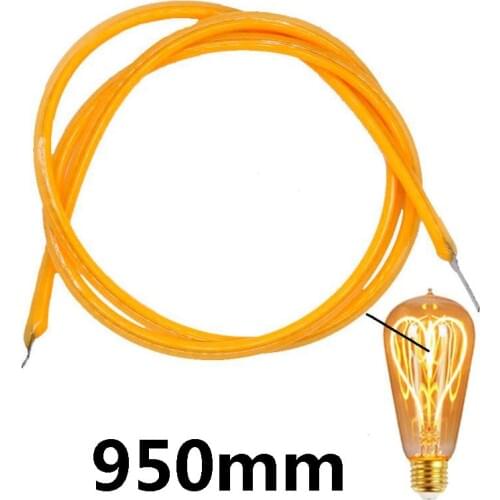 1pcs DC24V Edison Soft Filament Bending 950mm 2200K LED Filament Heterosexual Filament DIY Holiday Creative Light Bulb Filament