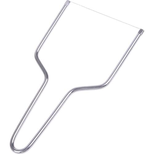 1pc Stainless Steel Cheese Wire Slicer Cheese Butter Cutter Cheese Cake Knife