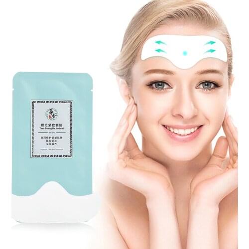 10pcs Anti-wrinkle Forehead Patches Forehead Line Removal Moisturizing Anti-aging Lifting Mask Sagging Wrinkles Smoothing